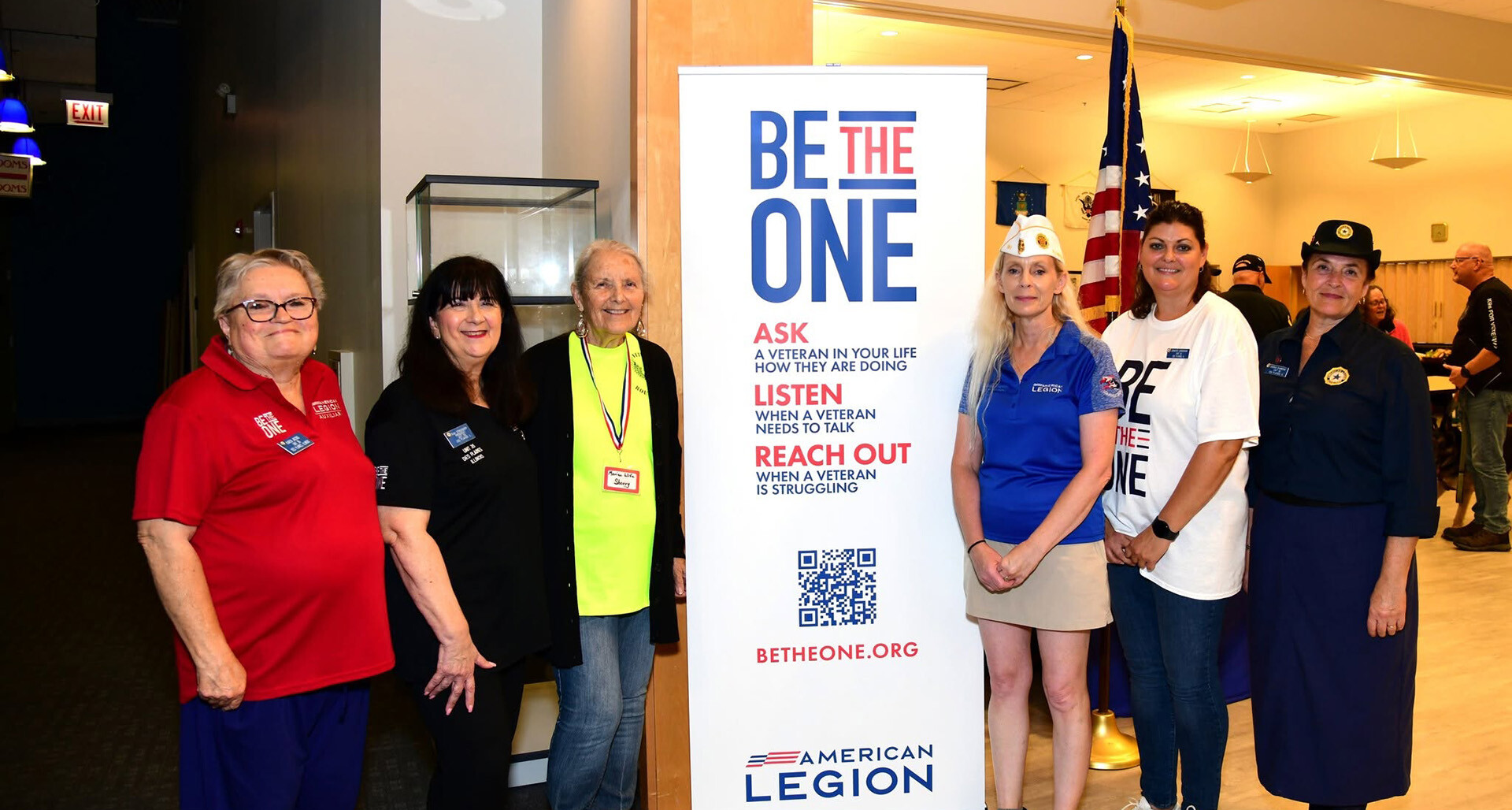 Auxiliary member draws from own experience to bring Be the One to others
