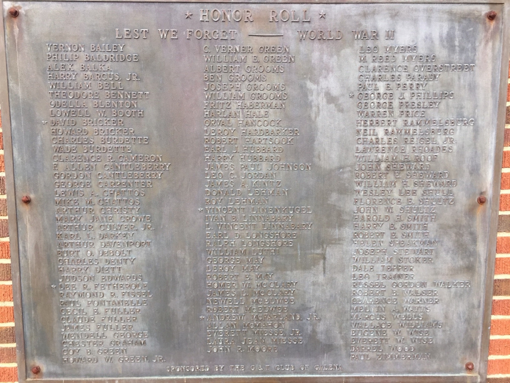 Galena War Memorial