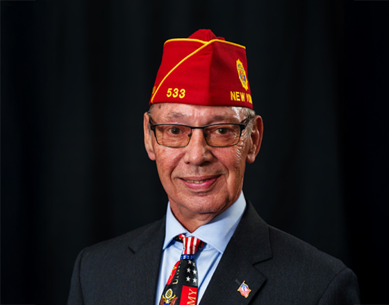 Official Portrait of 2025 National Historian, David Lockhart, New York