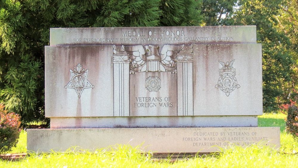 Medal of Honor Memorial, Wrightstown, New Jersey