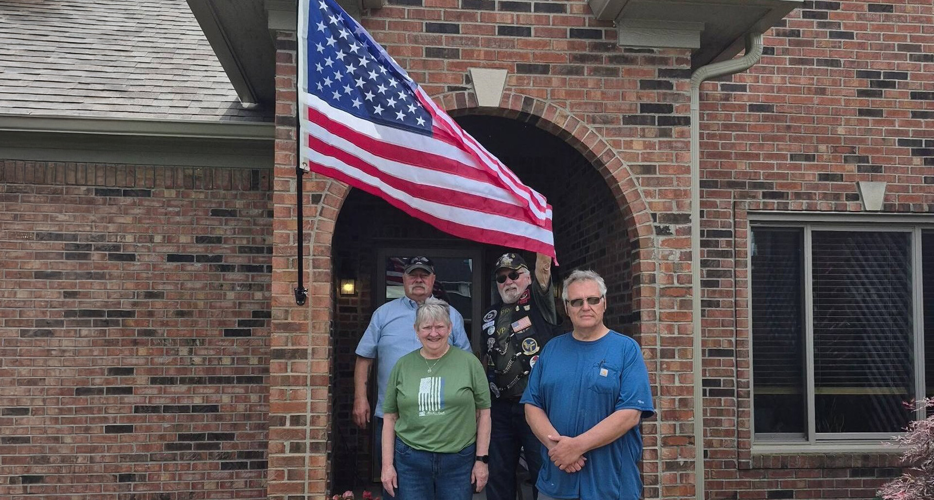 Riders chapter bringing Old Glory to area veterans
