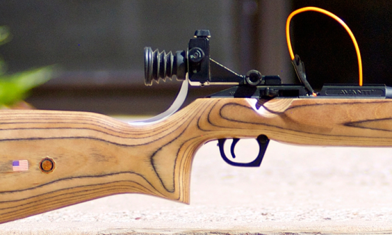 View first round results for air rifle competition