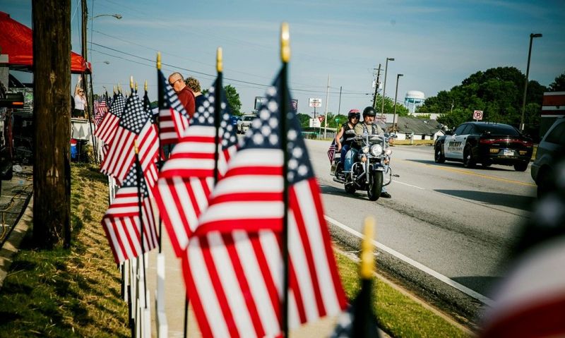 Ride for America’s route of patriotism