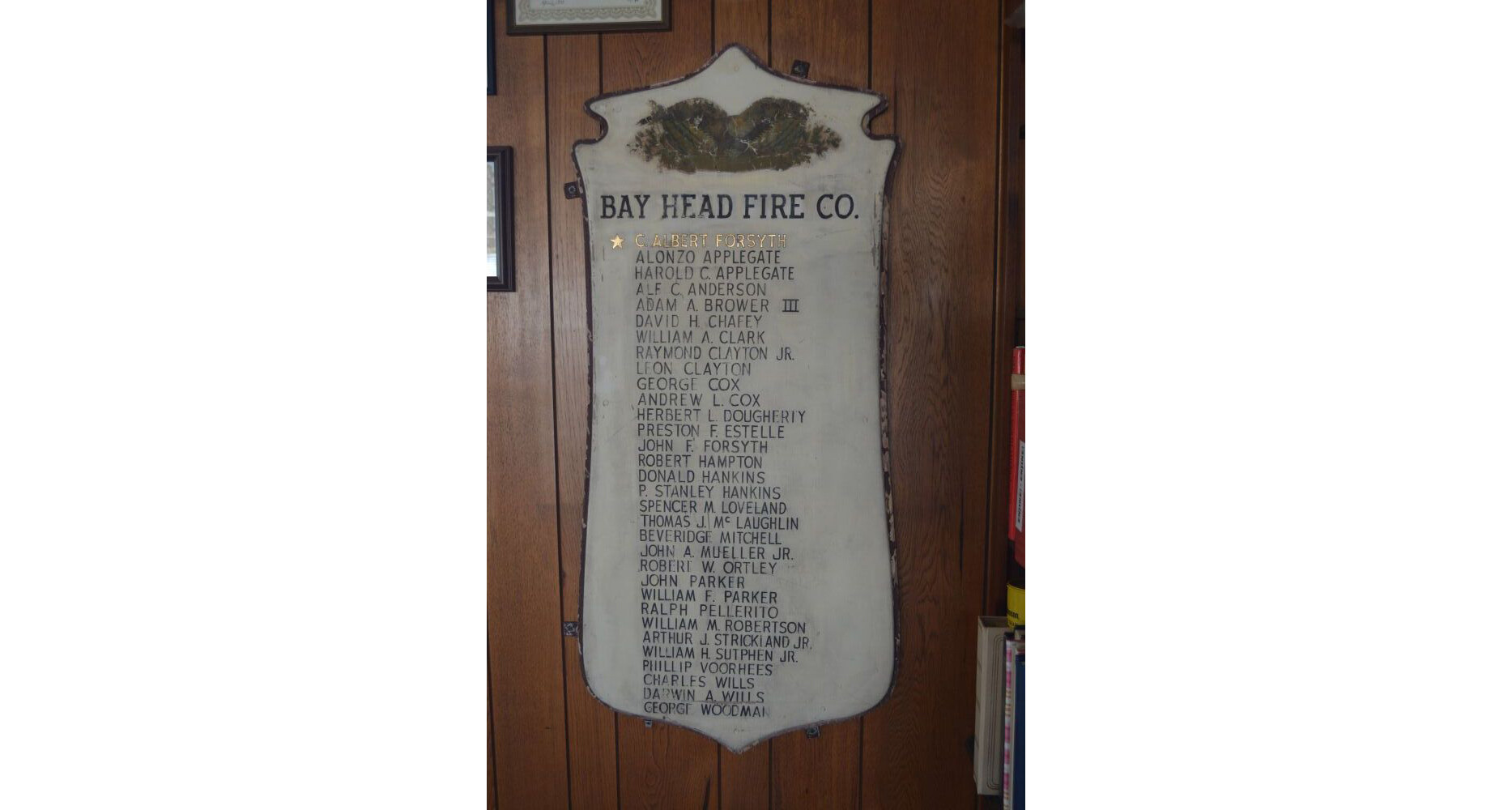 The Bay Head Fire Company plaque. (Photo via legion.org/memorials)