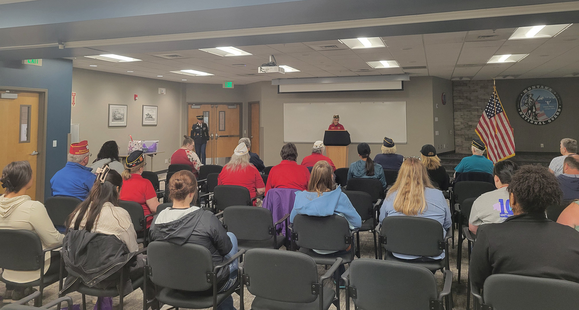 Symposium organizer Irene Dickerson opens the speaker portion of the event. (Photo by Laura Edwards)