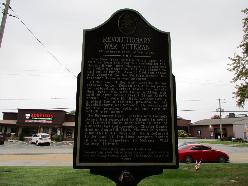 Charles Denny Revolutionary War Memorial