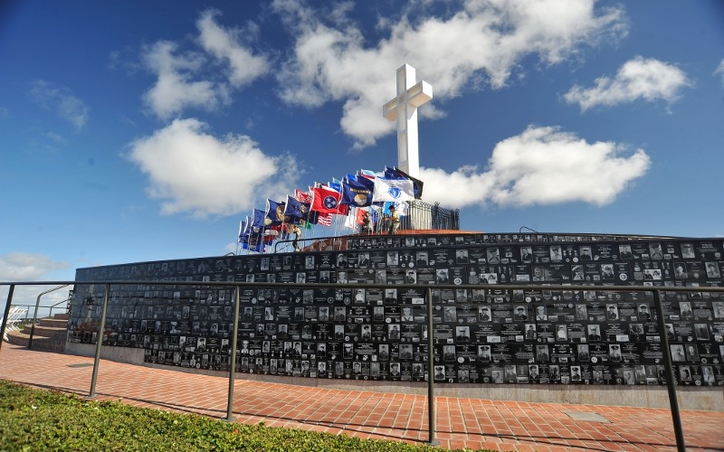 Mt Soledad National Veterans Memorial, La Jolla, California