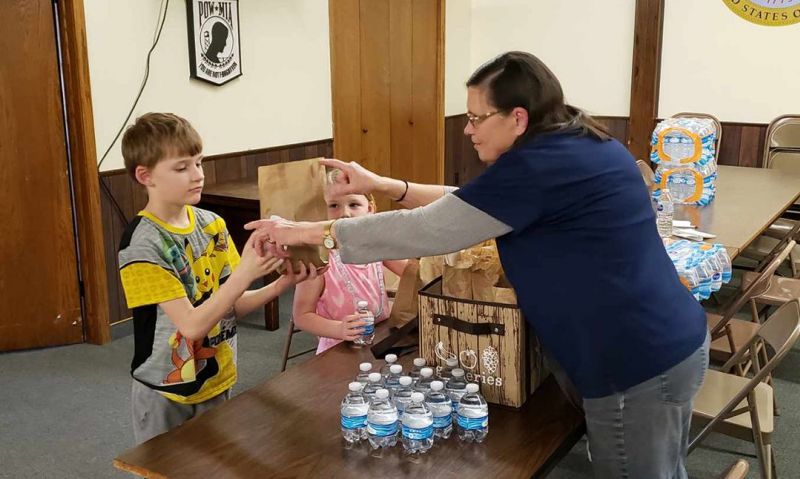 Legion Family offers meals to children affected by school closures