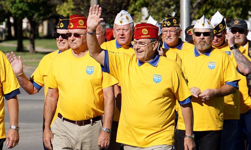 Commander's Walk in Kansas a success