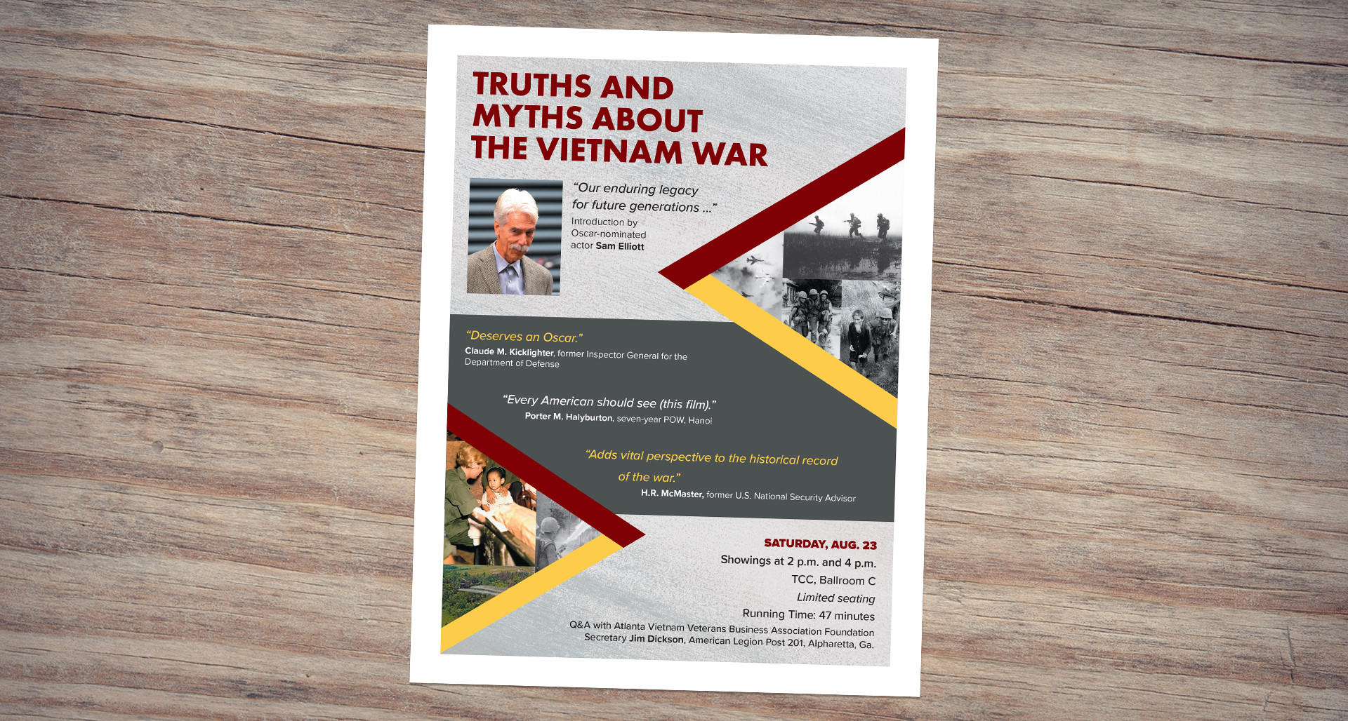 ‘Truths and Myths About the Vietnam War’ to be screened at convention