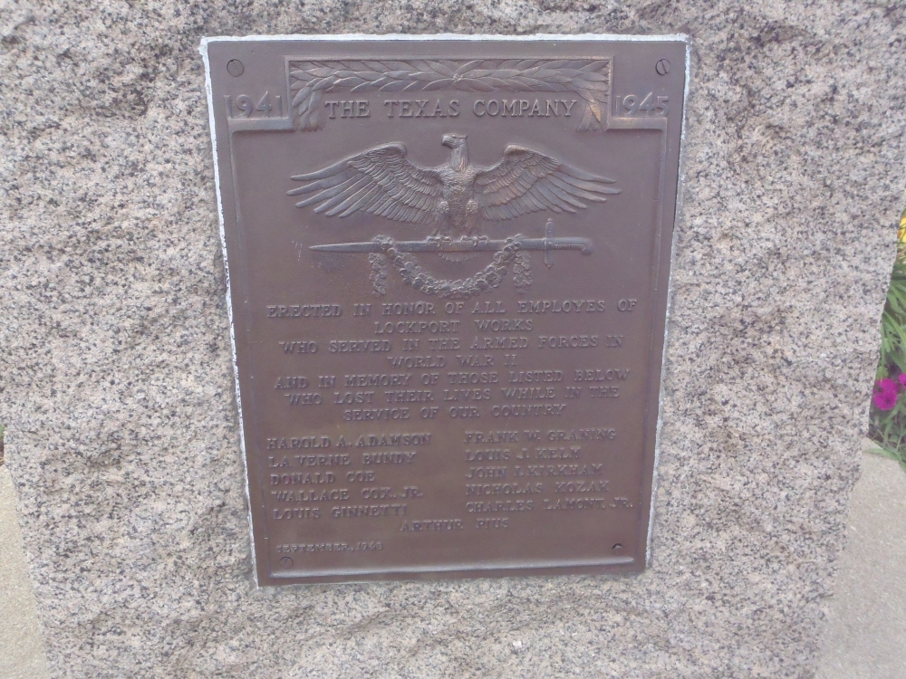 Lockport Works WWII Memorial