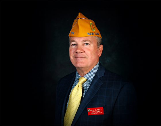 Official Portrait of 2025-26 Sons of The American Legion National Commander Bill Clancy