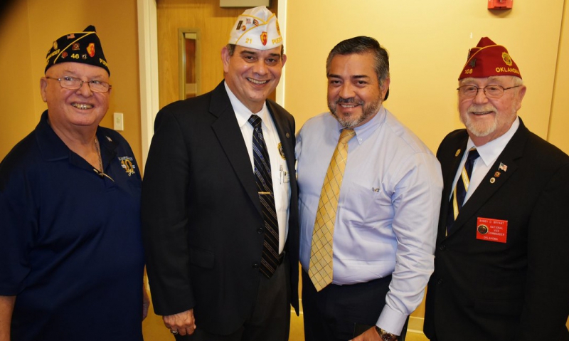 Legion leadership delivers OCW grant to Puerto Rico