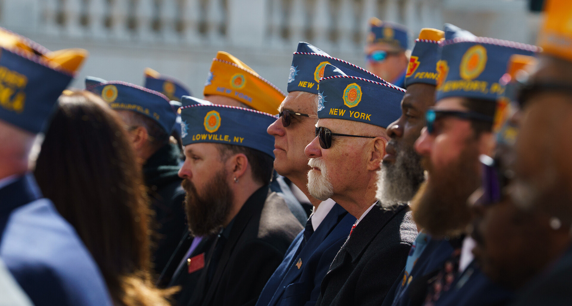 Sons of The American Legion at the Arlington National Cemetery in Arlington, Va., on Sunday, March 1. Jennifer Blohm/The American Legion