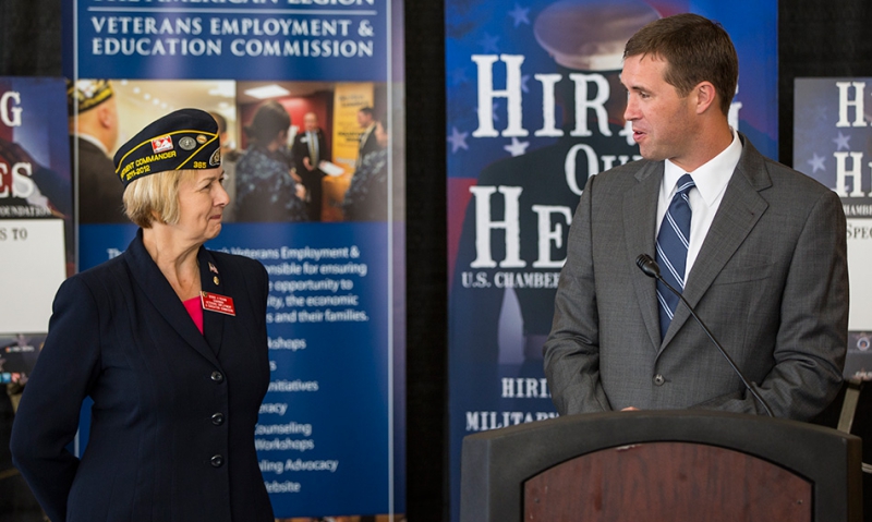 Legion, U.S. Chamber renew vows