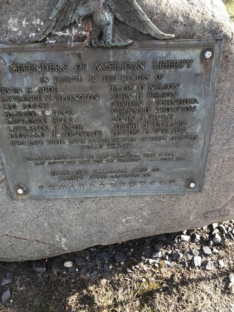 Defenders of American Liberty, Racine, Wisconsin