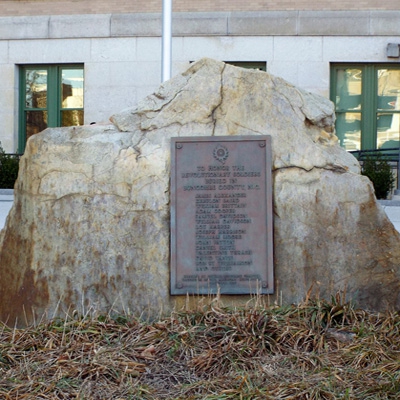 Revolutionary War Soldiers, Asheville