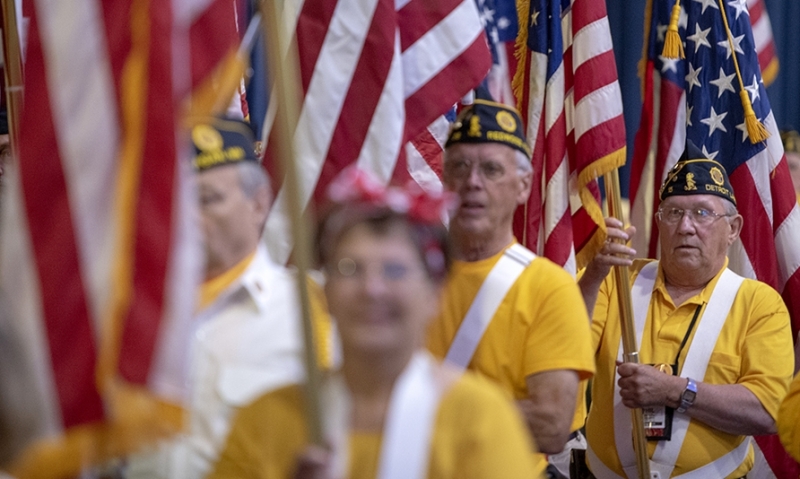Move inside doesn't matter for national convention parade