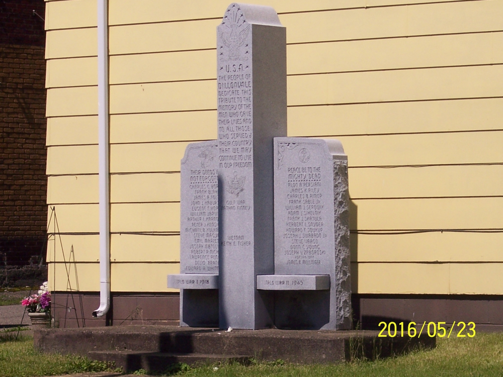 Dedicated to our loved ones who perished during times of war