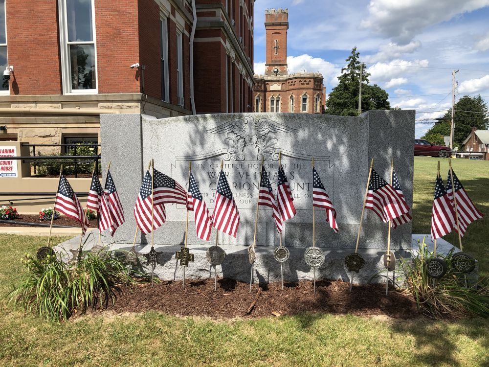 Clarion Courthouse War Monument