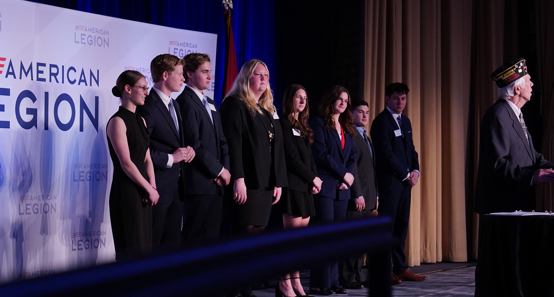 2025 Samsung American Legion Scholarship recipients attend the American Legion Washington Conference in Washington, D.C.
