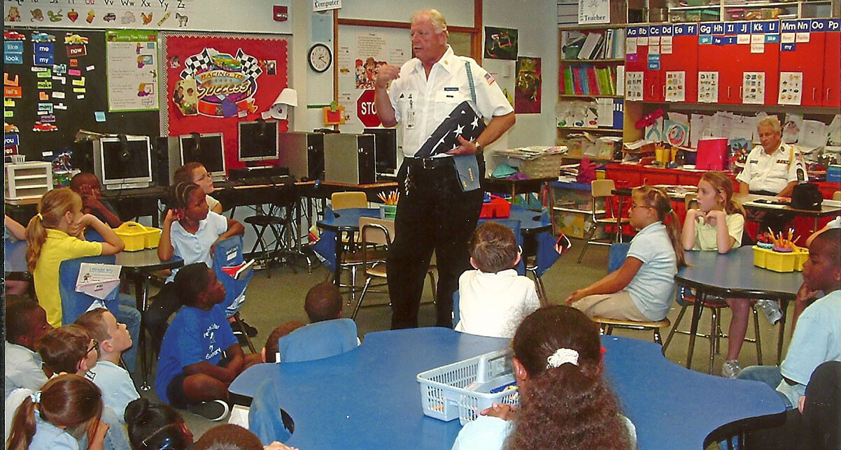 SAL member reaches goal of teaching Americanism to 250 students