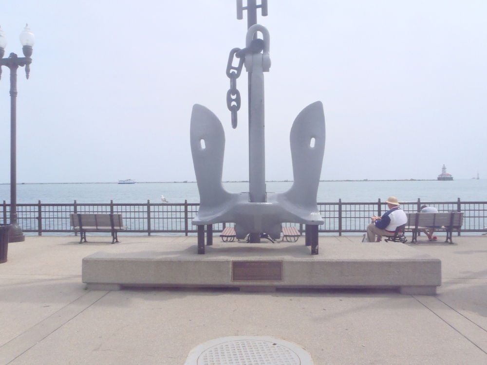 USS Chicago Anchor Memorial