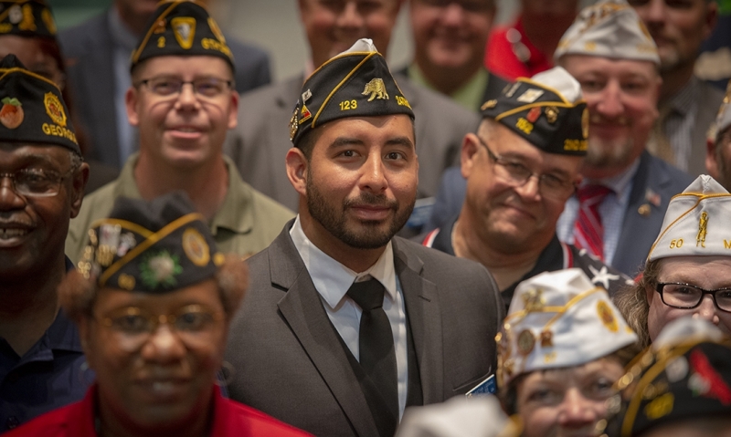 Play Legion videos during Veterans Day events