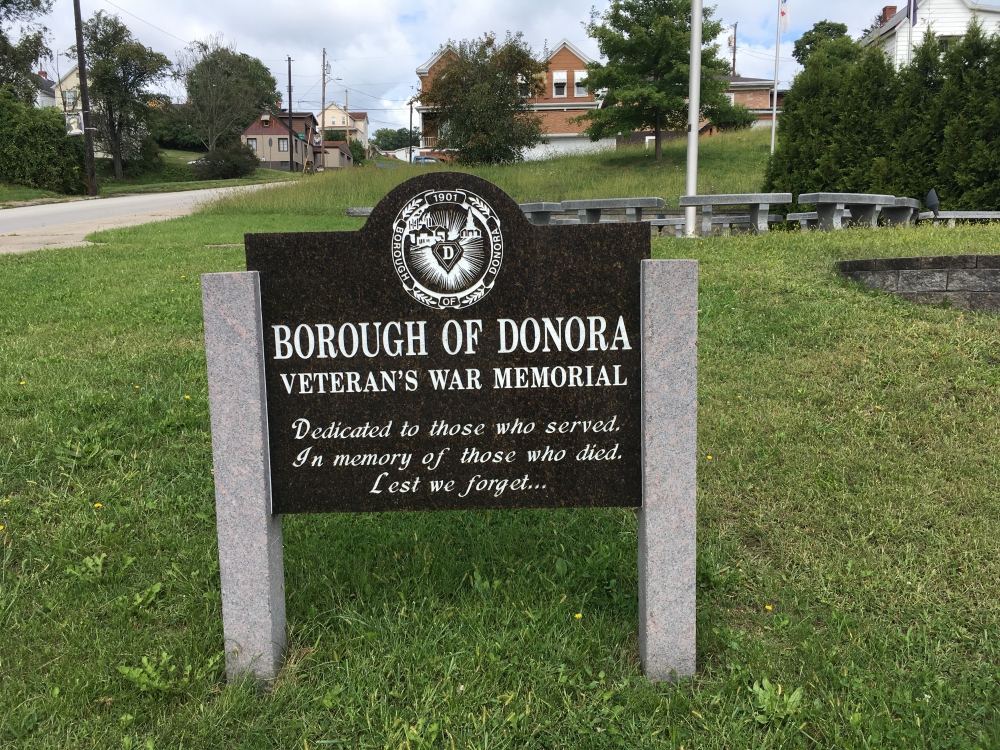 Borough of Donora Veteran's War Memorial