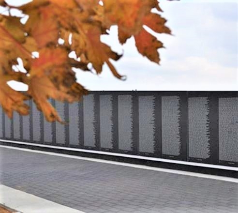 The Vietnam Memorial Wall - Enid, OK