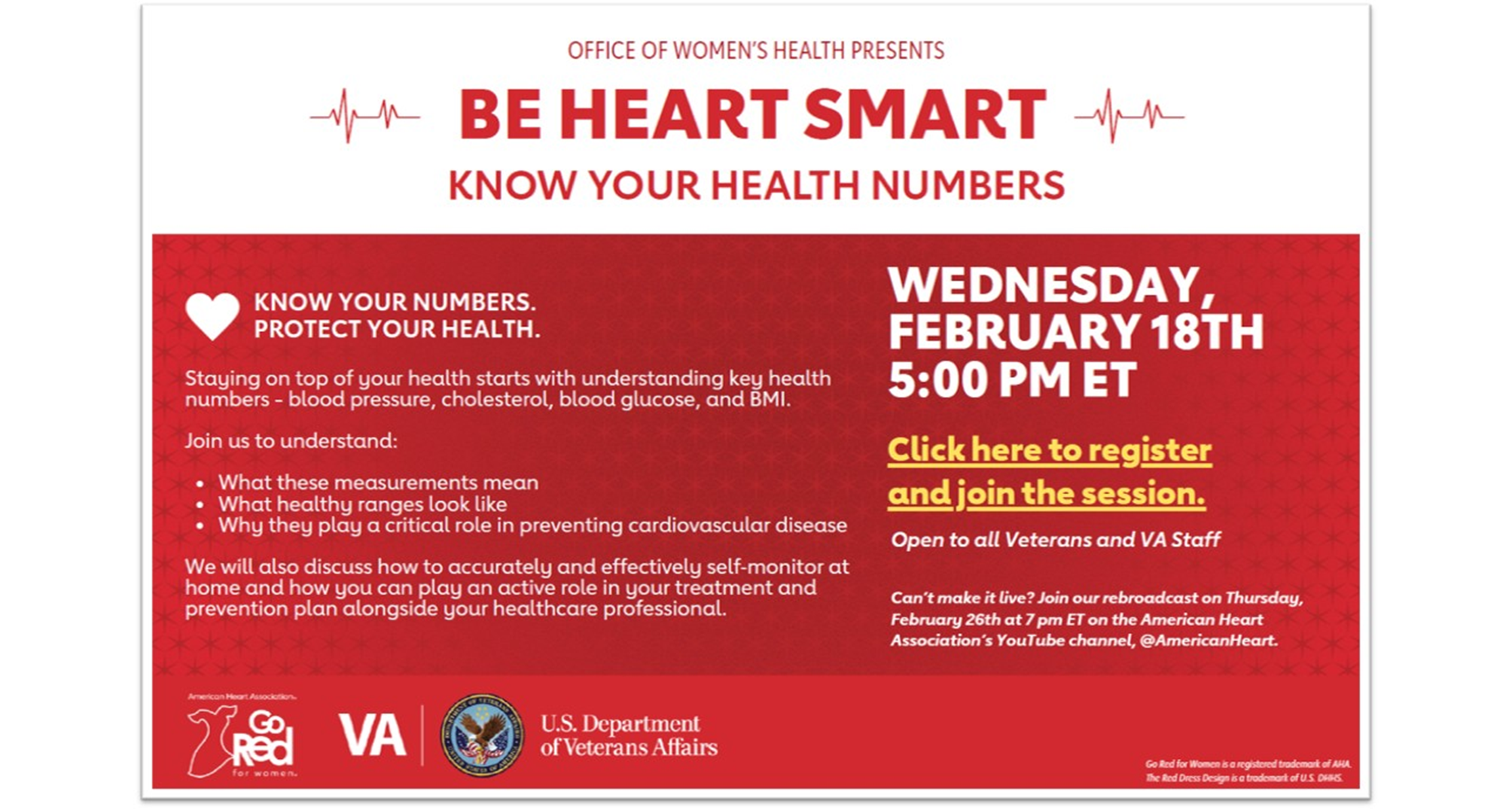 VA to host virtual townhall for heart health