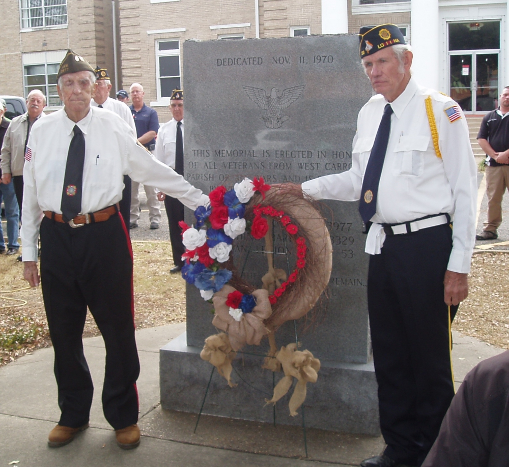 All West Carroll Veterans for all Wars