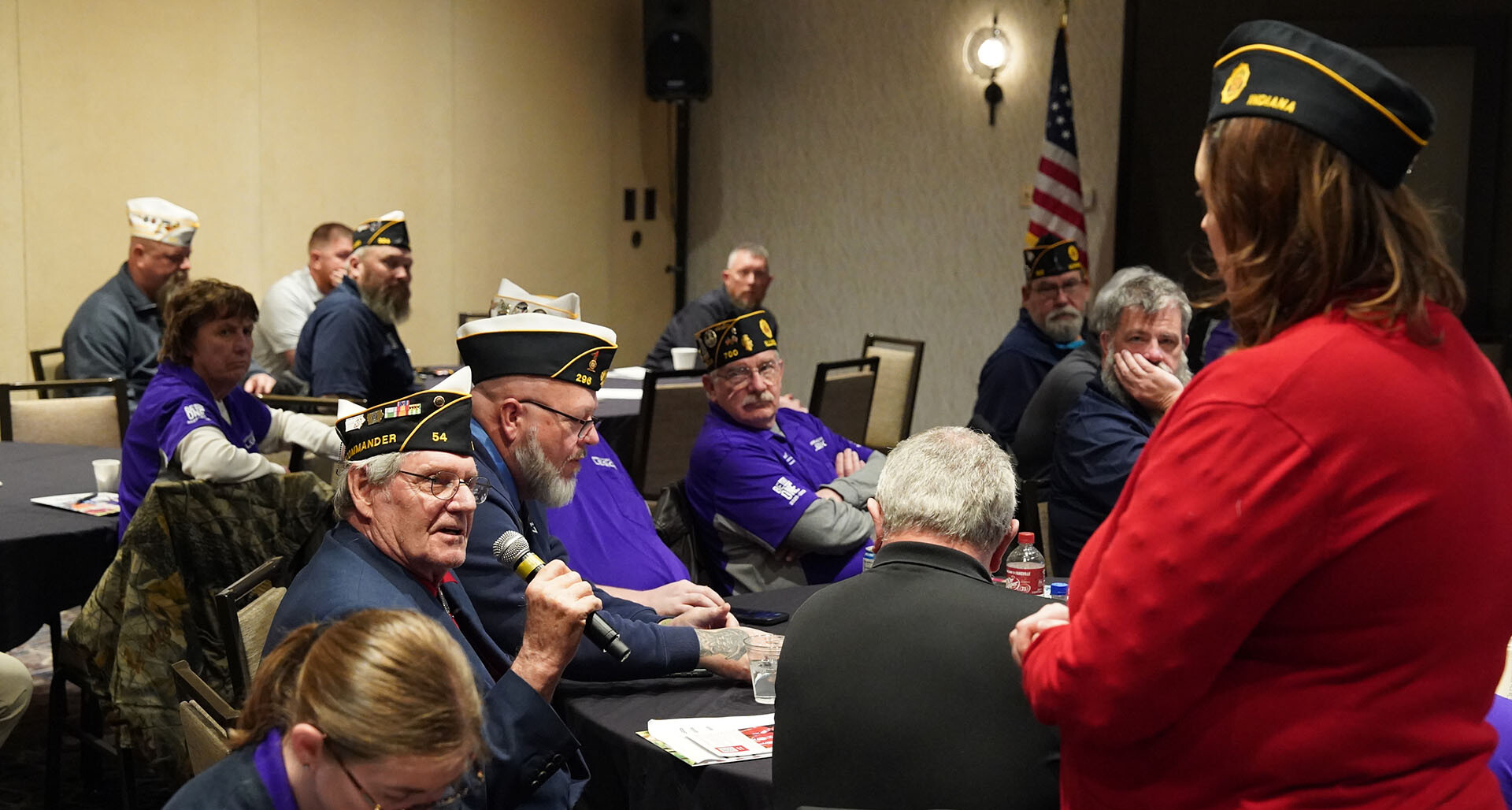 Legionnaires at the National Regional Information Conference in Indianapolis on Saturday, Jan. 31, 2026. The American Legion/Jennifer Blohm