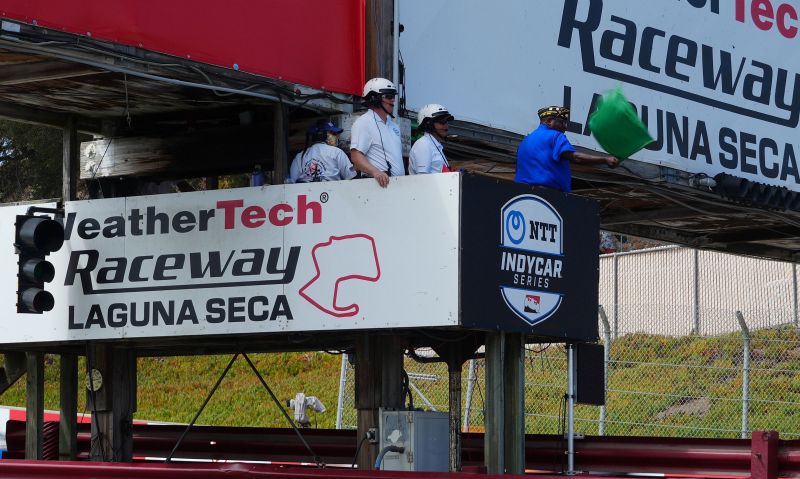 California Legionnaire serves as honorary starter during INDYCAR season finale