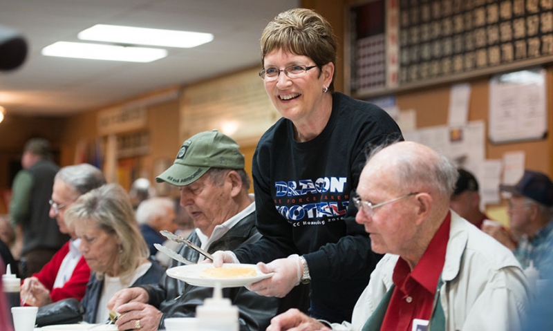 Pancake breakfast a hot ticket