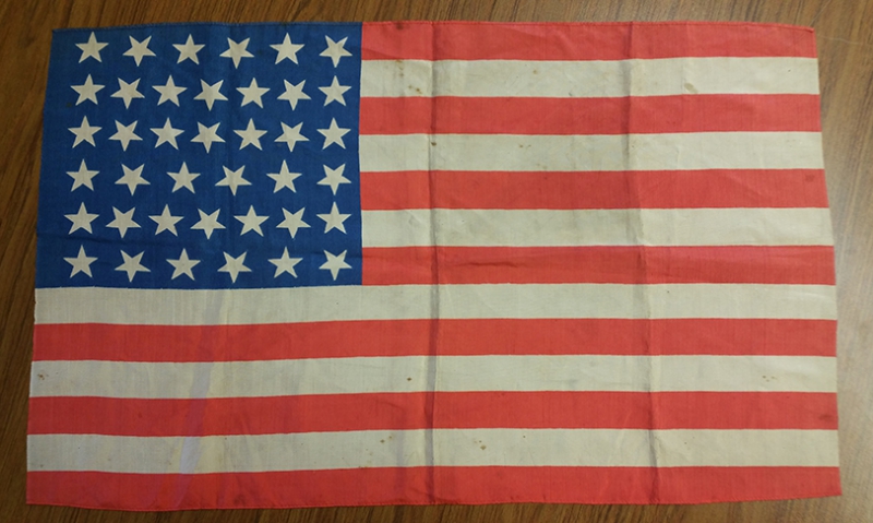 Hoosier Legionnaire finds historic U.S. flag