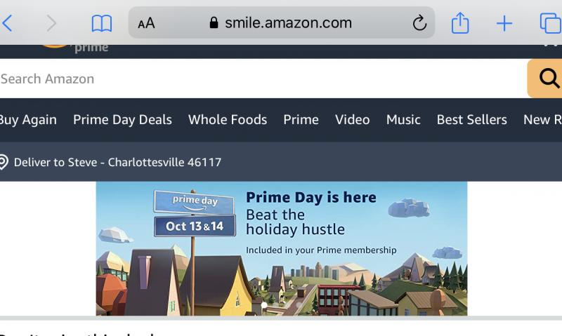 Donate to American Legion Charities Inc. through Amazon Smile