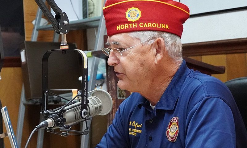 Oxford discusses Legion priorities, veterans issues on national radio tour