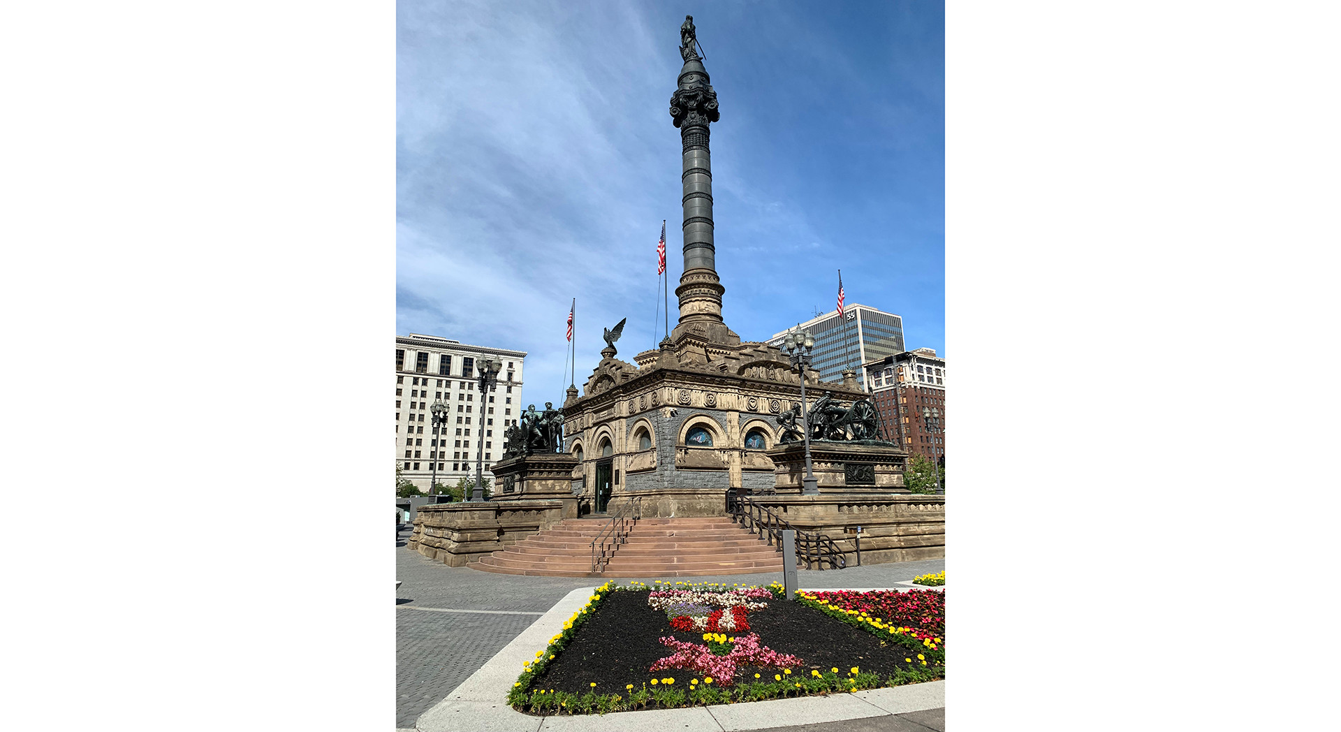 The Cuyahoga County Soldiers' and Sailors' Monument. (Photo by Raymond Paul Opeka)