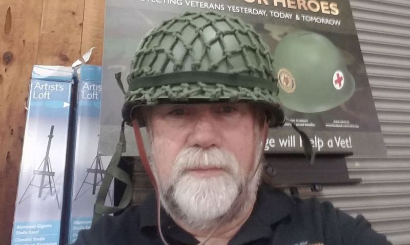 California Sons support Helmet for Heroes program