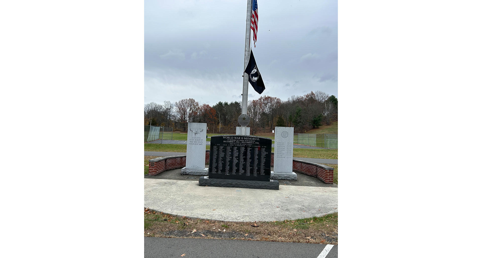 The Joseph E. Pahl Memorial Circle. (Photo via Philip C. Algozzine Jr.)