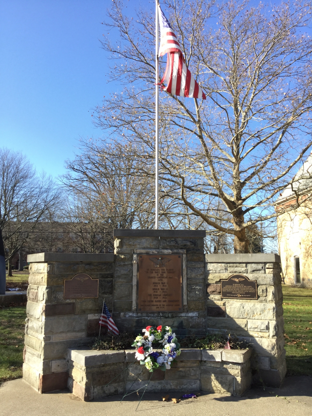 Eaton Rapids Michigan War Memorial