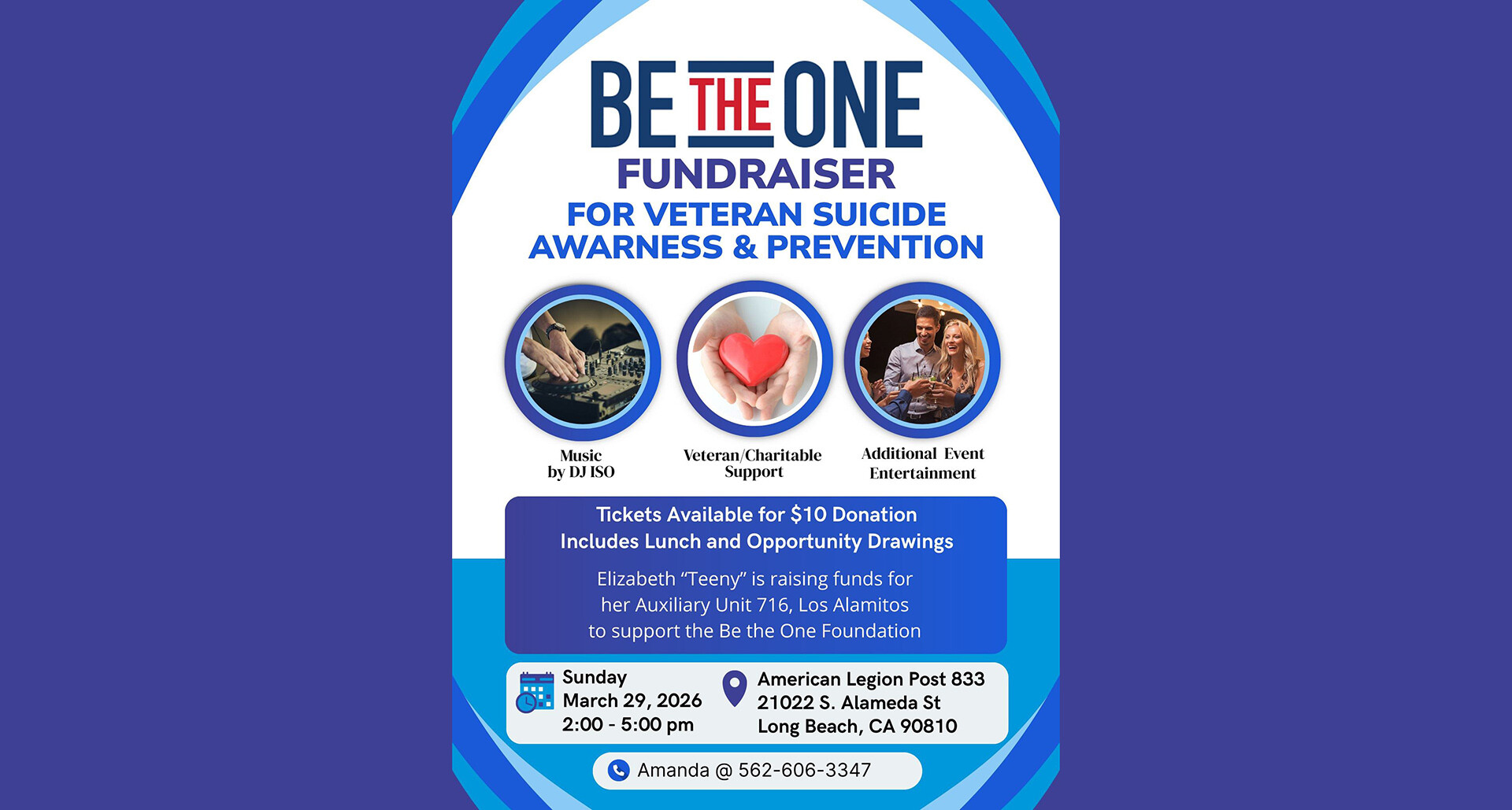 ALA Junior member organizing Be the One fundraiser this weekend