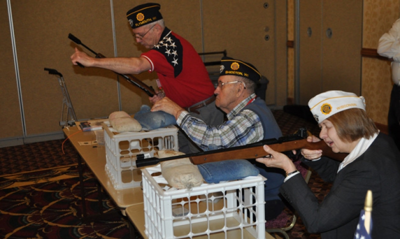 Wisconsin Legionnaires take aim