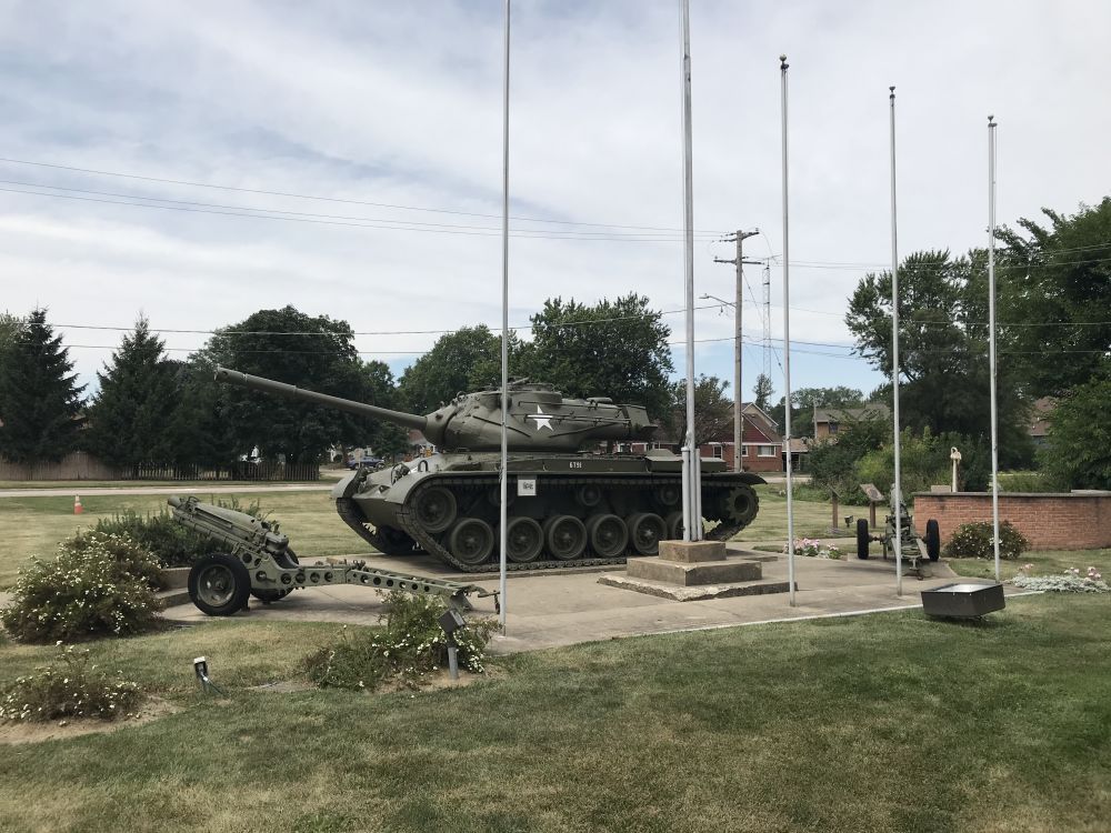 Veterans of All Foreign Wars Memorial, West Chicago, Illinois
