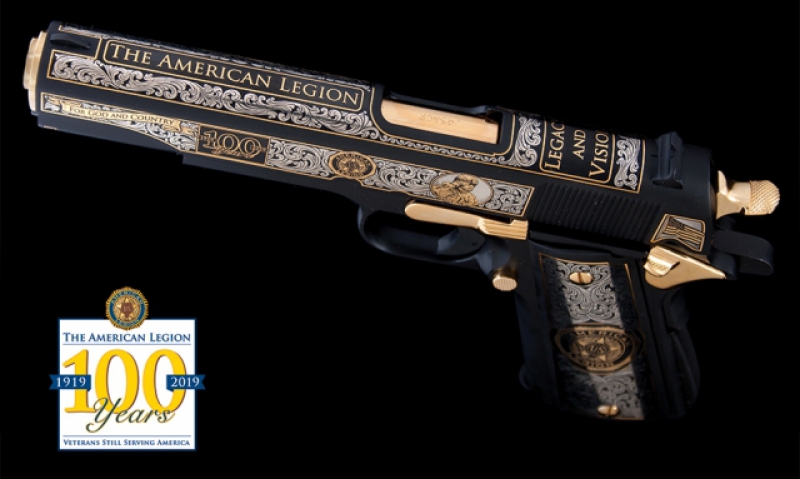 Pistol celebrates Legion's centennial