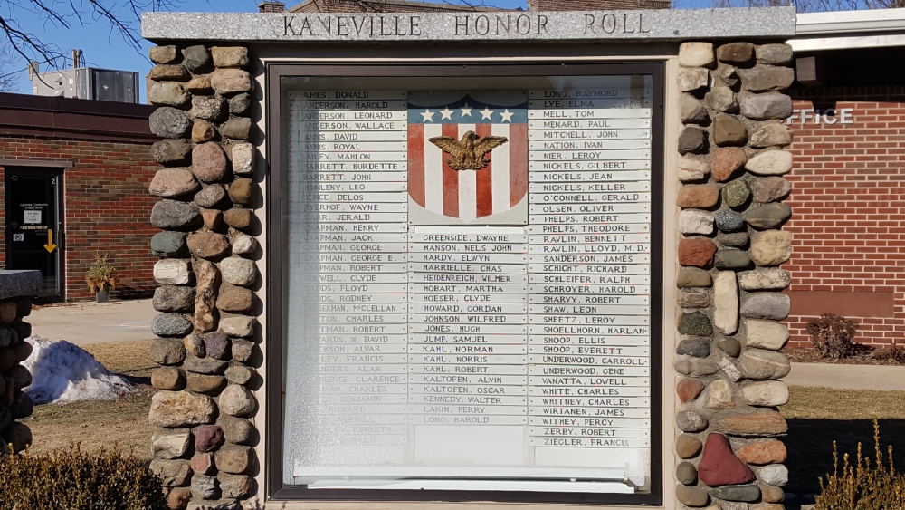 Kaneville Veterans Memorial