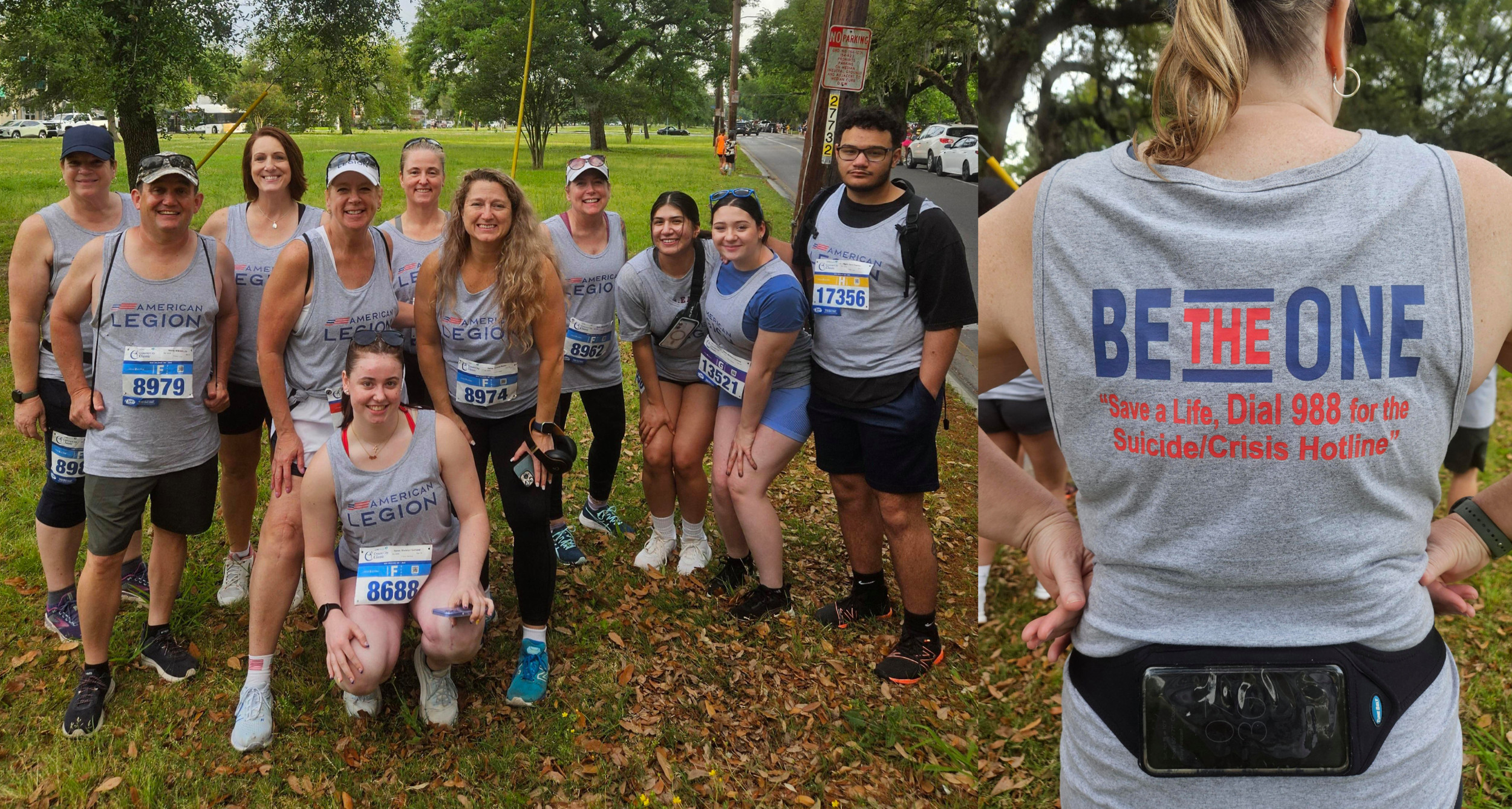 Louisiana Legion Family puts Be the One in front of over 18,000 people