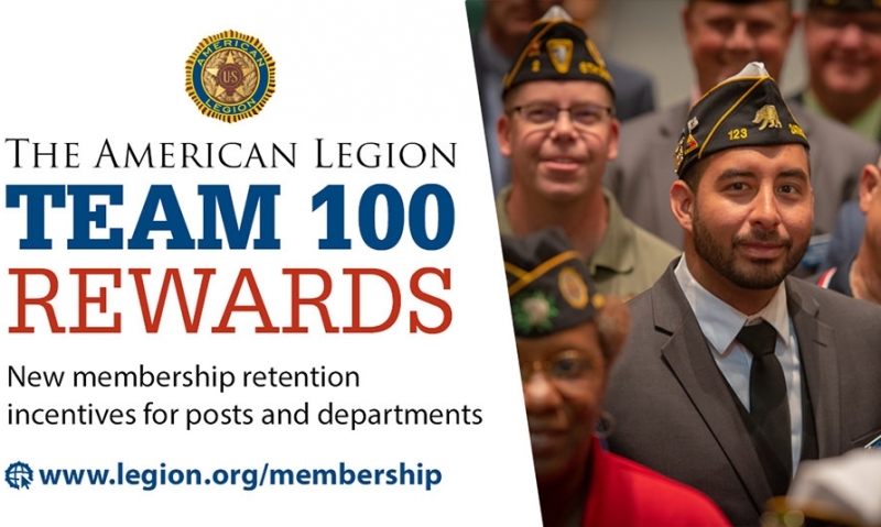 Downloadable ads promote Team 100 membership rewards