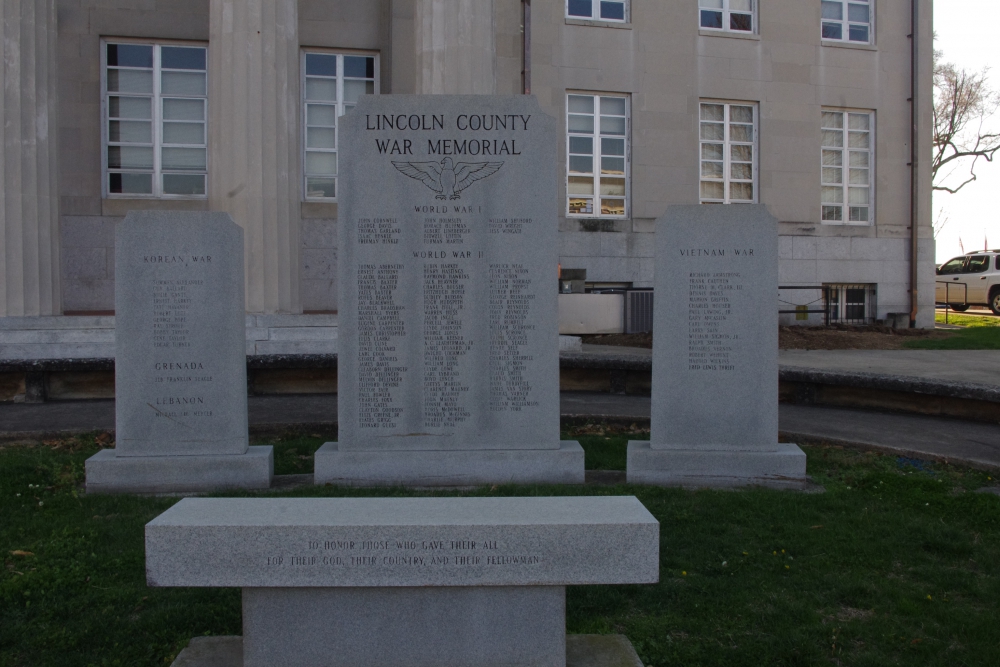 Lincoln County War Memorial